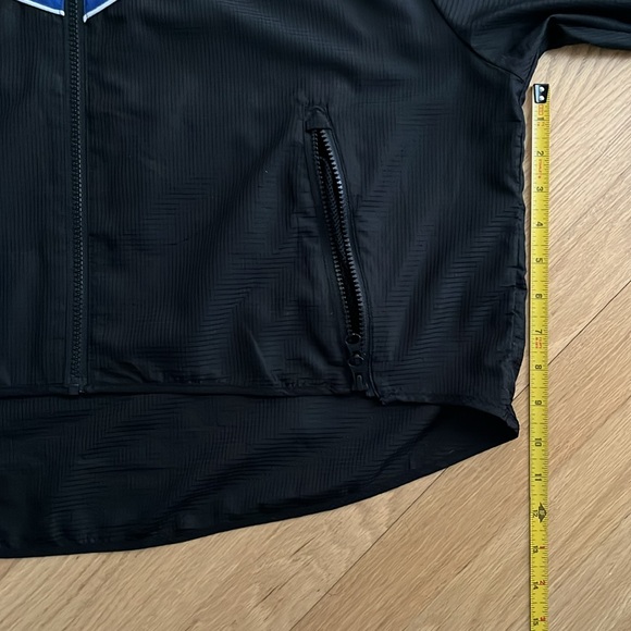 IVY PARK Blue and Black Jacket with Chevron Design - Picture 7 of 11